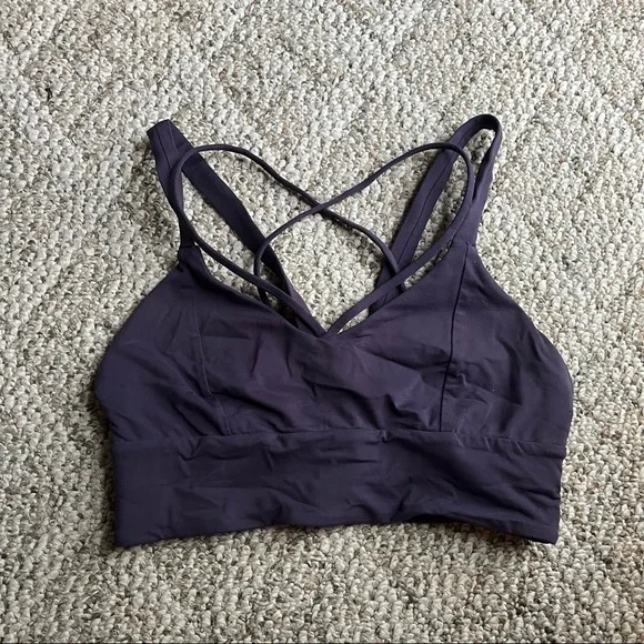 Lululemon Pushing Limits Bra Cyber C/D 6 - Picture 3 of 5